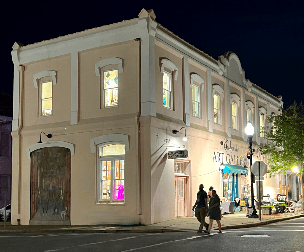 Quayside Art Gallery on Gallery Night Pensacola